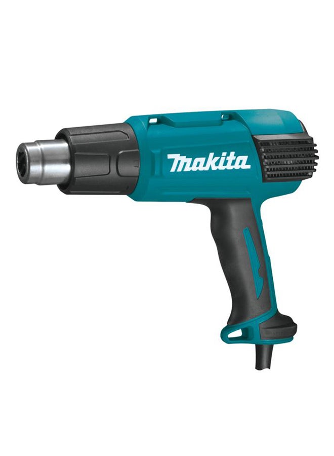 Heat Gun / Hot Air Gun, Temperature 50-600°C, Air Flow 250~500L/min, 1800W, 0.57kg Blue/Black/Silver