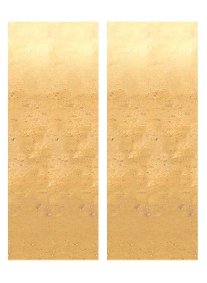 Beistle Desert Sand Backdrops 2 Piece, 4' x 30', Multicolored