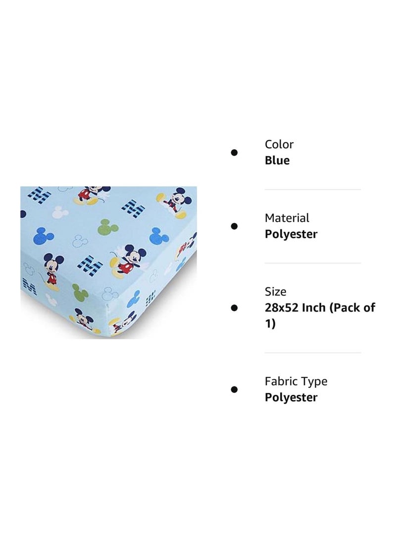 Mickey Mouse Fitted Crib Sheet