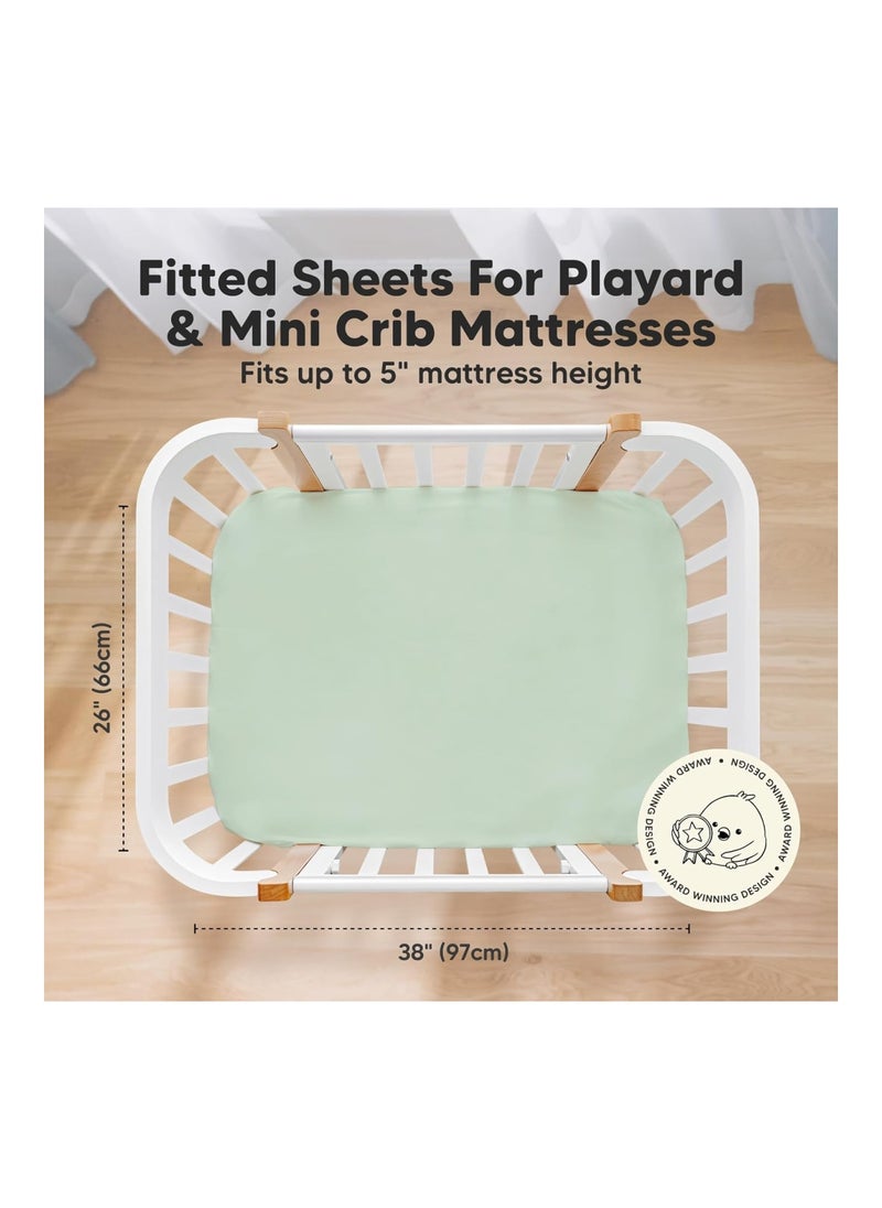 Pack Of 2 Mini Crib Sheets