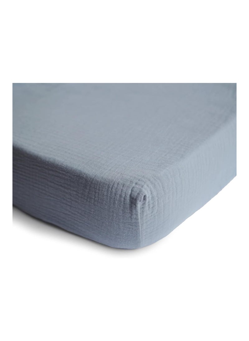 Extra Soft Muslin Fitted Crib Sheet 28 X 52 Tradewinds