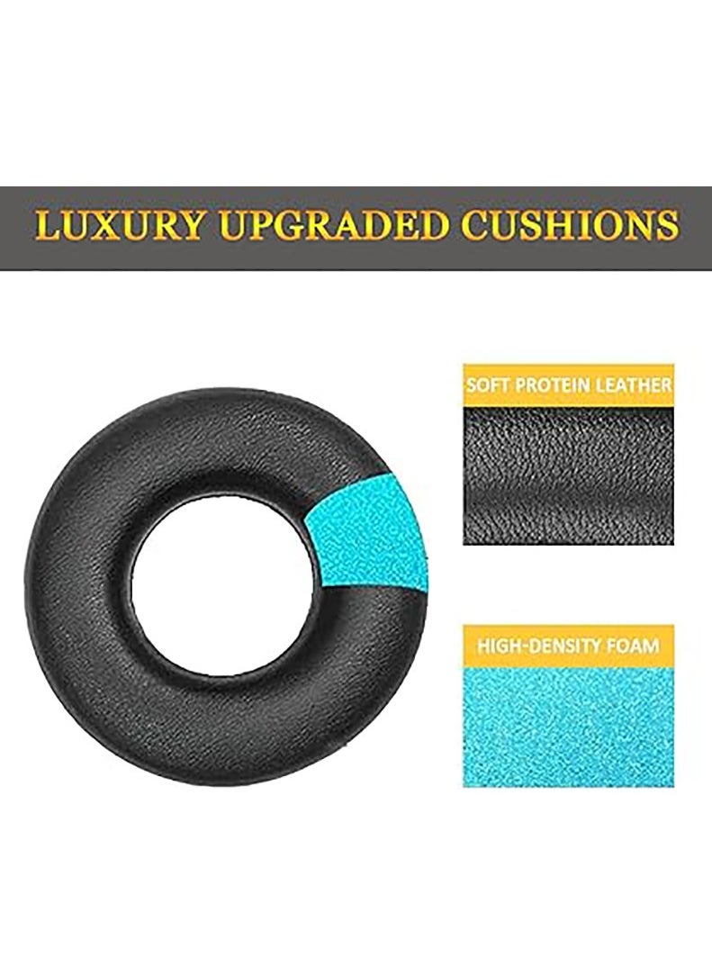 Replacement Earpads for Sony WH-CH520 Headphones,Compatibel WH-CH520, Replacement Ear Pads,Upgraded Ear Covers with Soft Protein Leather,Optimized Noise Isolation Memory Foam (Black)