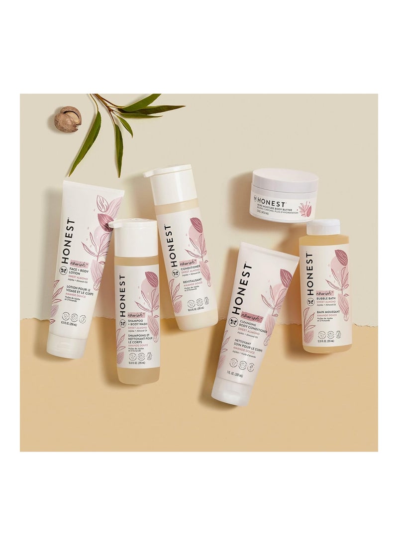 Gently Nourishing Shampoo & Body Wash, Sweet Almond, 10 Fl Oz