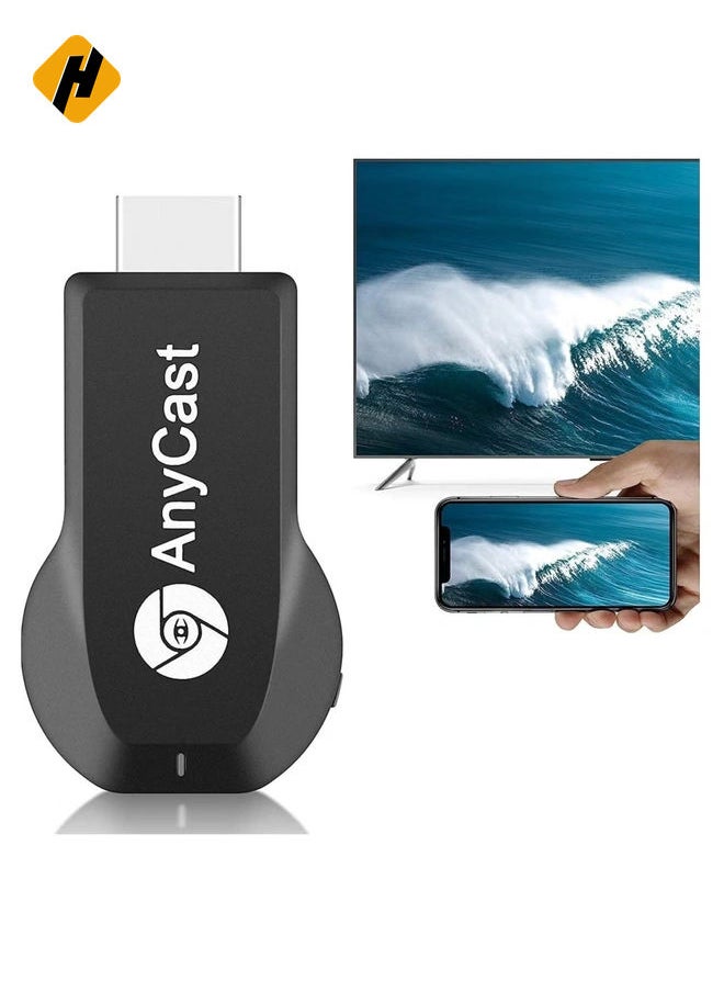 Any-Cast HDMI WiFi 1080P Mobile Screen Mirroring Receiver Dongle to TV/Projector Receiver for Android/Mac/iOS Windows