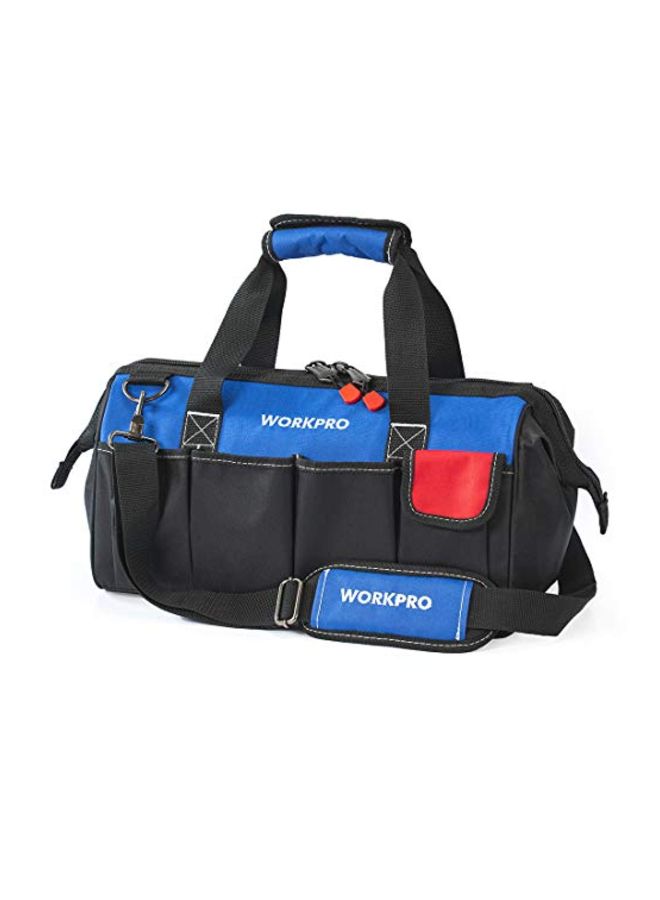 Wide Mouth Storage Tool Bag Black/Blue 18.1x94.5x8.7inch