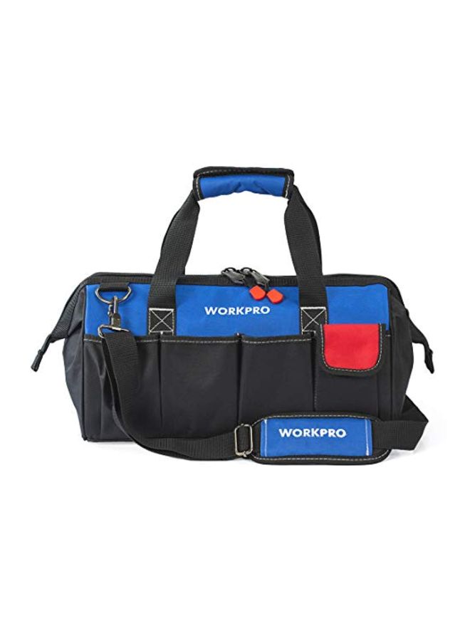 Wide Mouth Storage Tool Bag Black/Blue 18.1x94.5x8.7inch