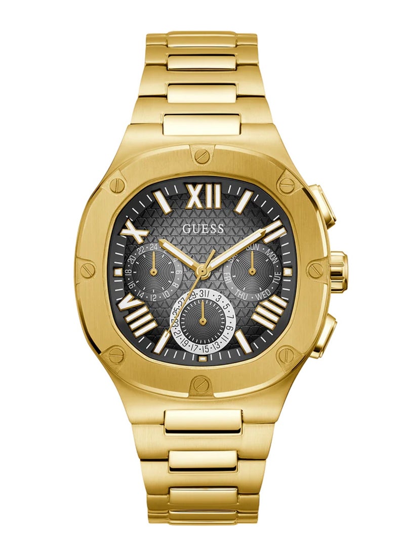 Headline Men’s Analog Quartz Gold Tone Multi-function Watch GW0572G2 - 42mm