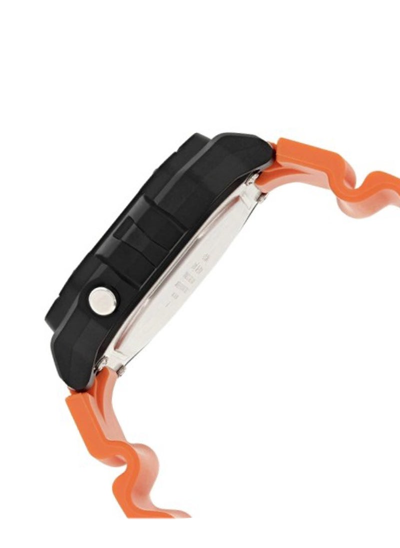 Men's Resin Digital Wrist Watch W-218H-4B2VDF - 44 mm - Orange