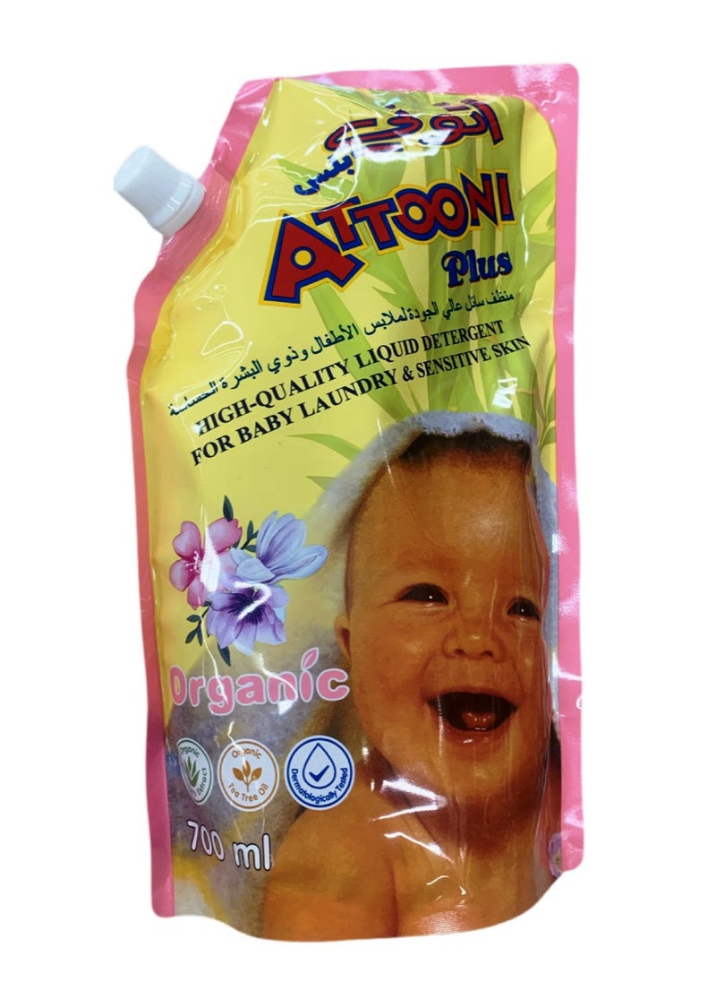 ATTOONI PLUS LIQUID DETERGENT FOR BABY LAUNDRY 700 ml