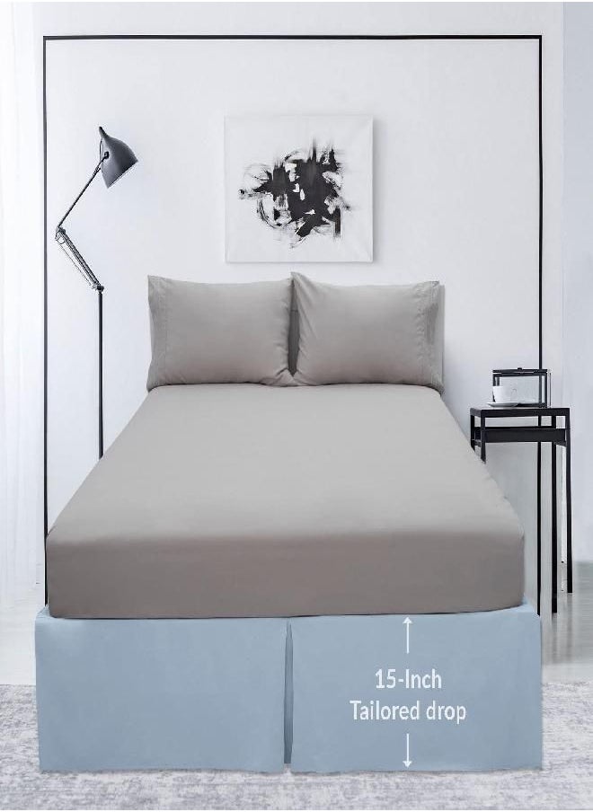 Mellanni Full Size Bed Skirt - Bed Frame and Box Spring Cover - 15