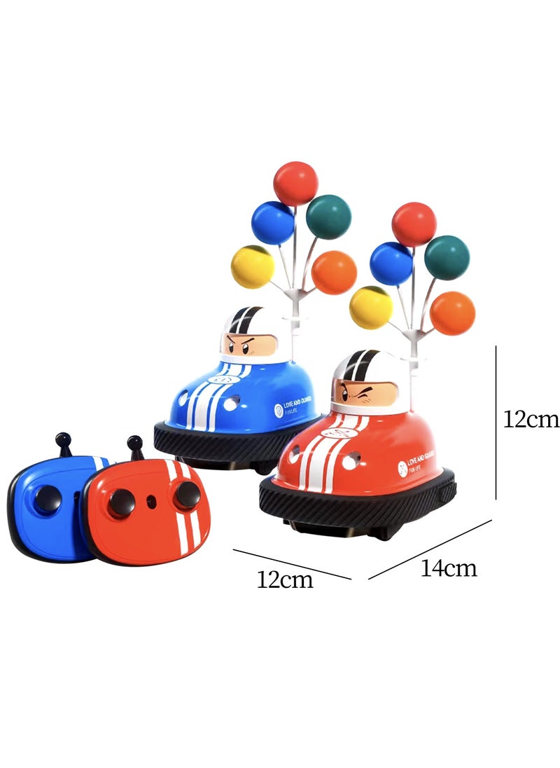 Double Battle Remote Control Bumper Toy Car - 2 Player Battle Bumper Cars