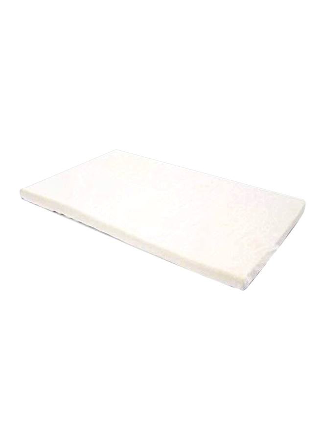 Waterproof Mattress Topper cotton_blend White 51.5x2x27inch