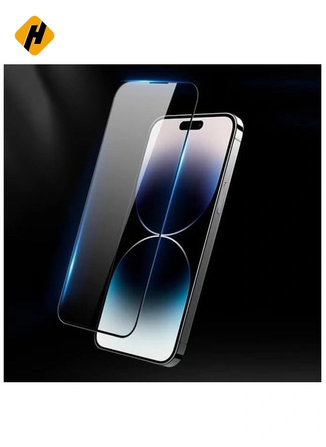 Glass for iPhone 15 Pro Max Screen Protector Tempered Glass Full Glue Edge-to-Edge Screen Protector for iPhone 15 Pro Max (2023) (IPHONE 15 PRO MAX)