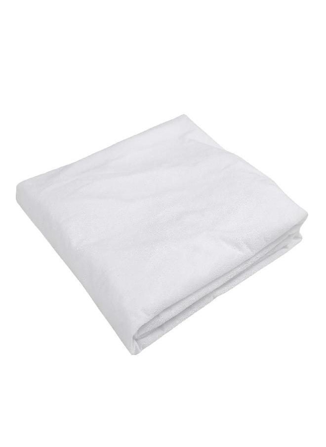 Vibe Premium Fitted Washable Terry Cloth Waterproof Mattress Protector, Twin