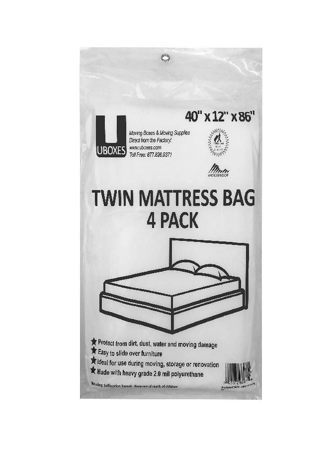 UBoxes Twin Mattress Moving Covers, 4 Pack