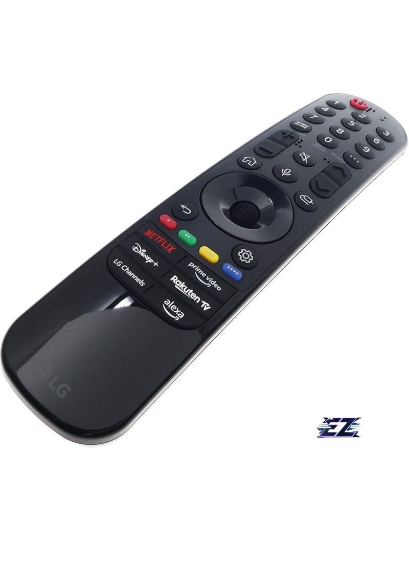 MR23GA Magic Motion Sensor TV Remote Control Replacement MR21GA/MR22GA Compatible with LG UHD Series UQ and Above as well as HD Series LQ/LM, TQ  with battery