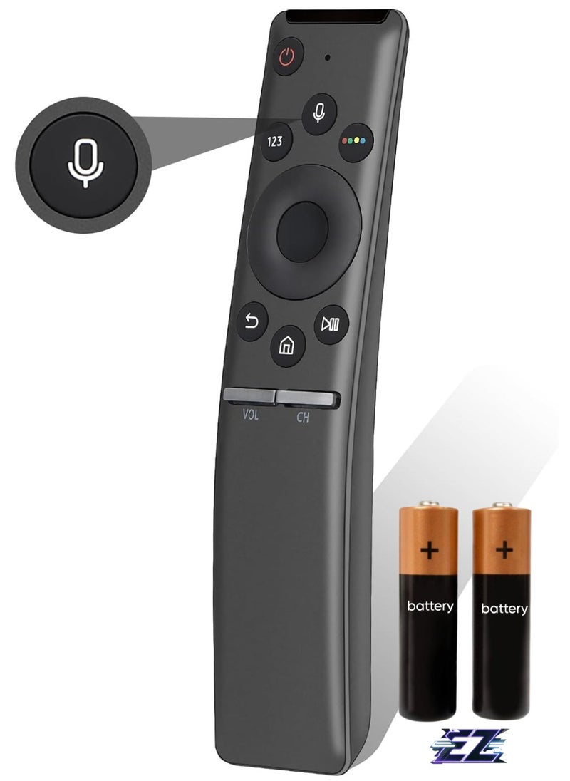 Universal Voice Remote Control Compatible with Samsung Voice Remote Control BN59-01241A BN59-01242A BN59-01266A BN59-01274A BN59-01292A BN59-01242C with battery