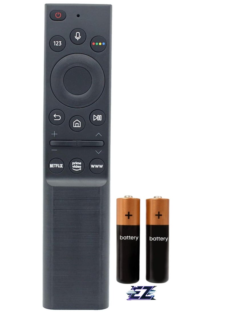BN59-01363C Voice Remote Control Replacement for Samsung Smart TV AU8000 UN55RU8000FXZA UN65RU8000FXZA UN75RU8000FXZA UN82RU8000FXZA UN49RU800DFXZA UN55RU800DFXZA UN65RU800DFXZA with battery