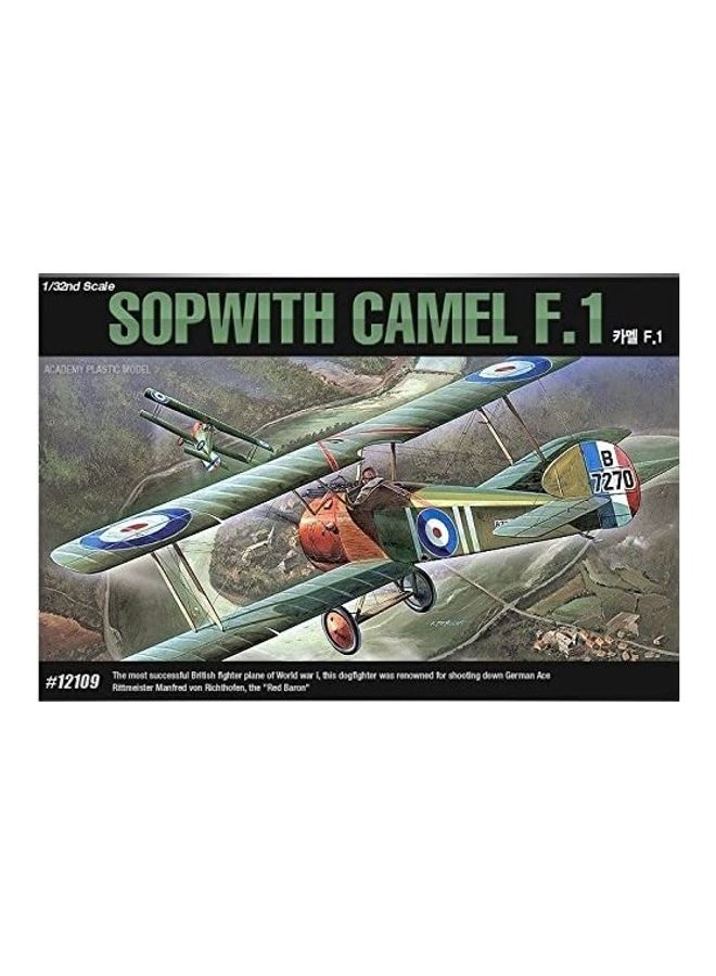 Academy Military Plastic Model Kit 1/32 Scale Sopwith Camel