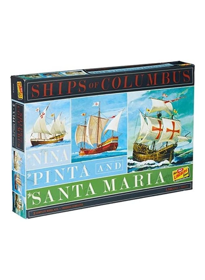 Combus Shipping Nina Pinta & Santa Maria 1: 144 Scale Plastic Model Kit
