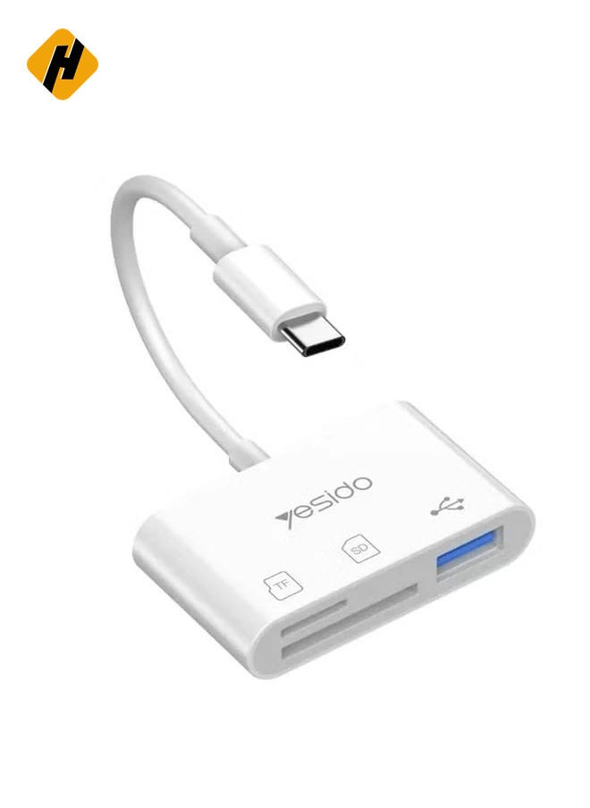 Lightning to SD/TF Card Reader GS11 – OTG Adapter Compatible with iPhone and iPad