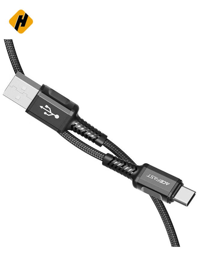 C1-02 USB-A to Lightning Charging and Data Cable - Fast Charge, 1.2M