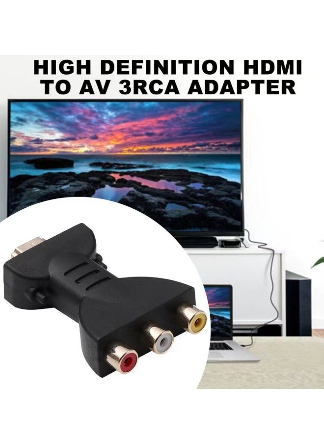 HDMI To AV Adapter Black