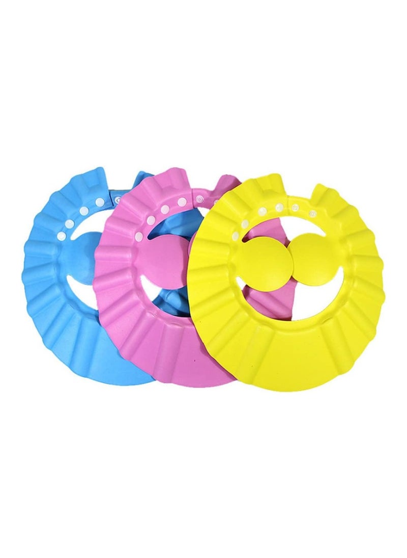 Pack Of 3 Baby Bathing Shower Cap