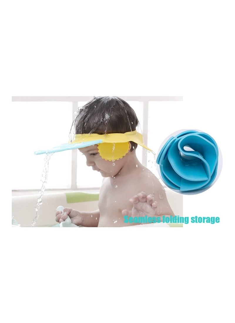 Pack Of 3 Baby Bathing Shower Cap