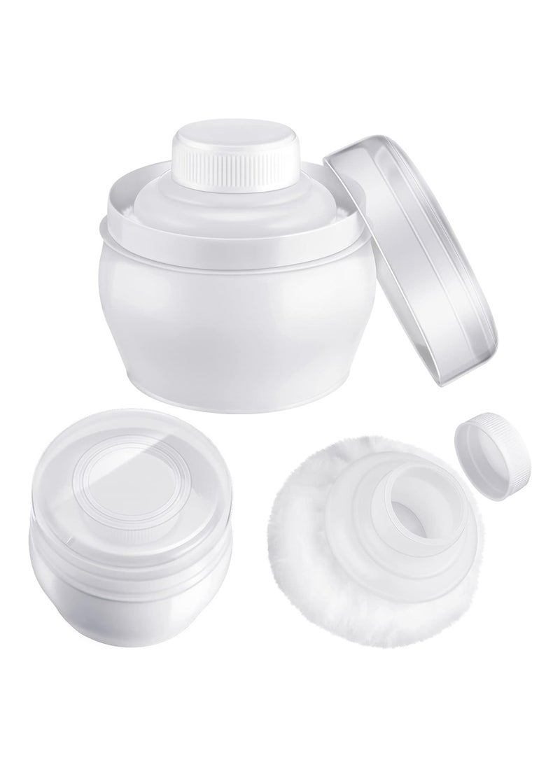 Pack Of 2 Body Powder Container