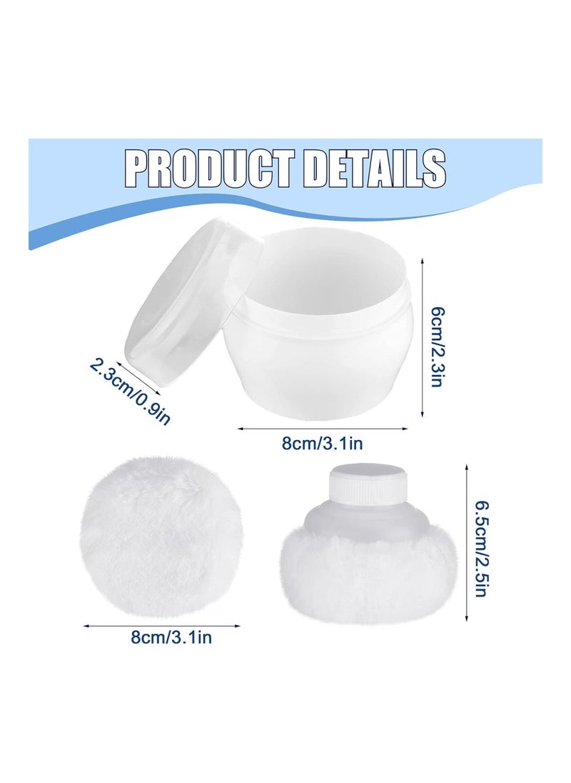 Pack Of 2 Body Powder Container