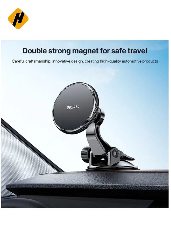 Yesido C177 Mini Suction Cup Type Magsafe Magnetic Car Holder