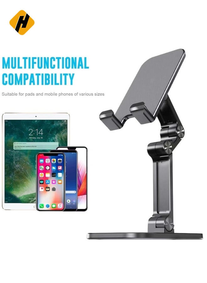 Foldable Portables Cell Phone Stand (Black)