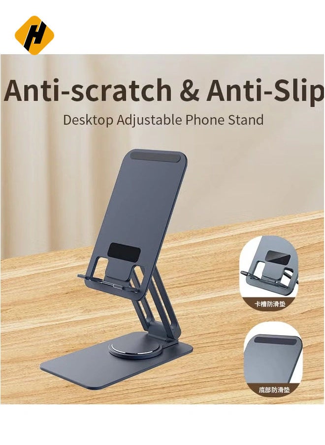 Jmary MK60 Rotating Stable and Antiskid wide compatibility foldable Desktop Holder For Mobile and Tablet