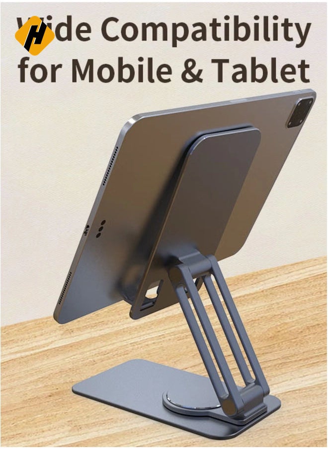 Jmary MK60 Rotating Stable and Antiskid wide compatibility foldable Desktop Holder For Mobile and Tablet