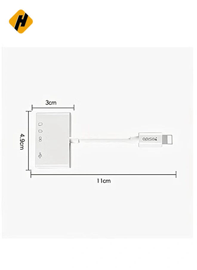 Yesido GS12 Lightning to USB Adapter, Otg Adapter