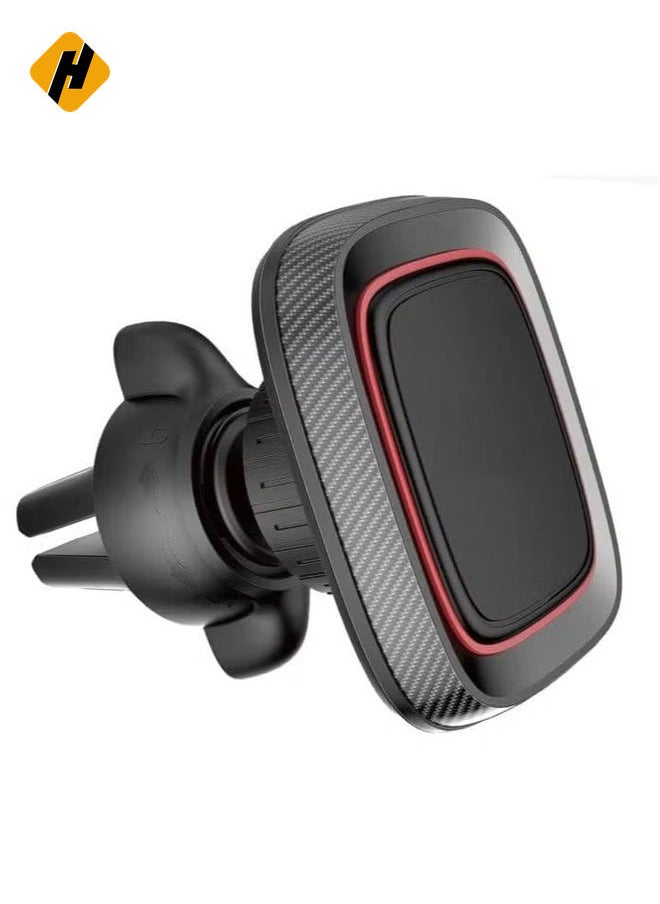 2 in 1 Car Phone Holder, Universal Mobile Phone Car Mount 360° Magnetic Rotation for Auto Windshield and Dash, for Cell Phones Apple iPhone 12, 12 Pro, Android(AD-CH61) (AD-A101)