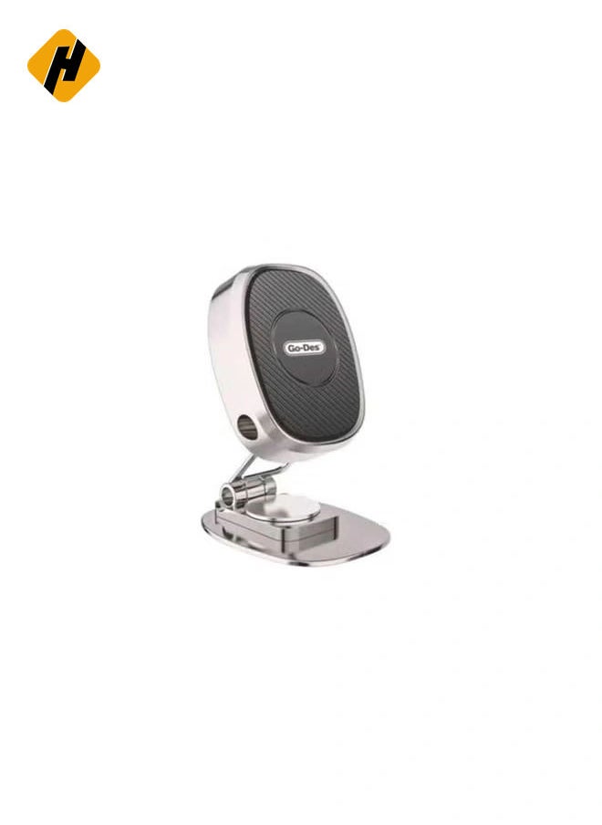 GD-HD788 Folding Magnetic Phone Holder – Strong Magnetic Grip, 360-Degree Rotation, and Cable Line Storage