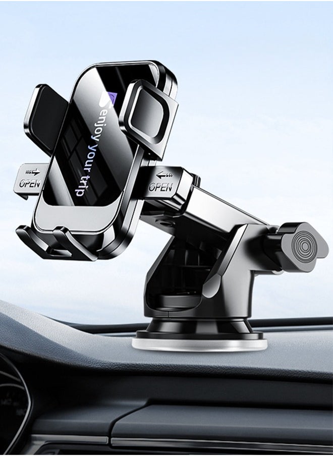 Adjustable Mobile Phone Holder for Car, Car Mobile Stand Windshield Car Cradle Suction