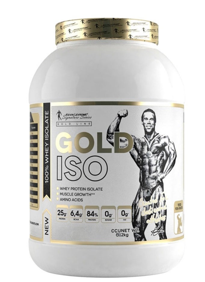 100% Gold Isolate Whey Protein Strawberry Banana Flavour 2 Kg