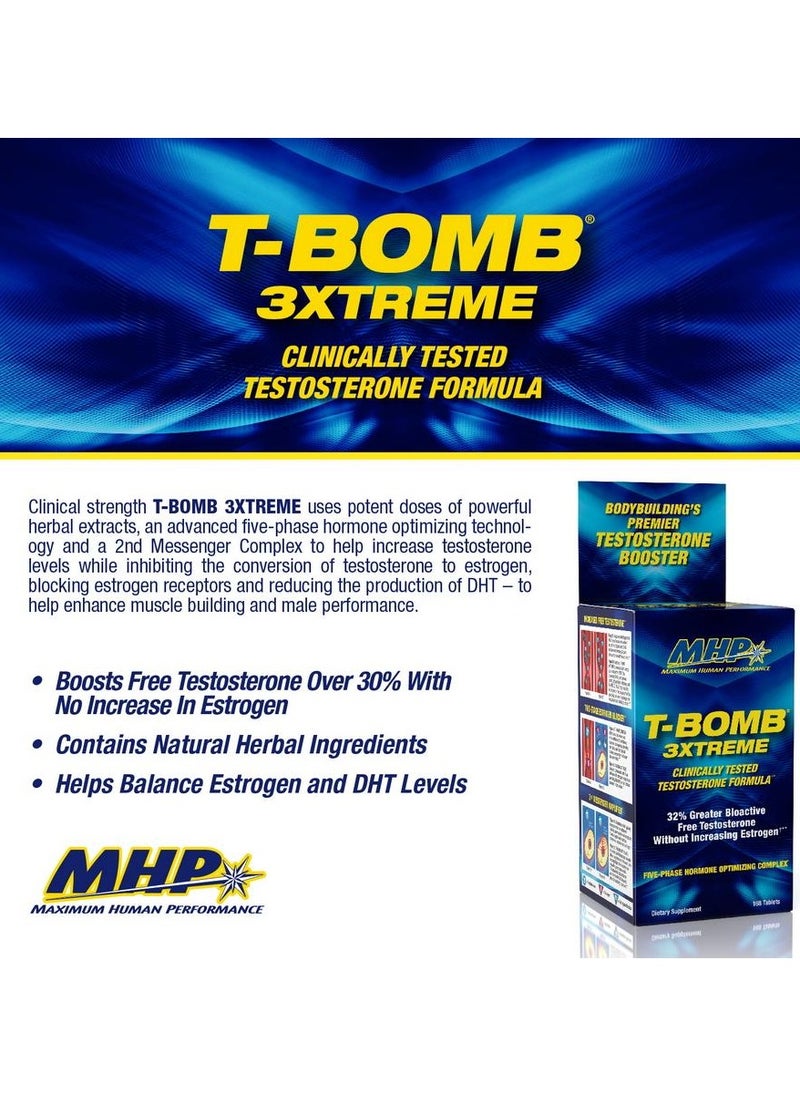 MHP, 3Xtreme, Energy Booster, 168 Caps, 56 Servings