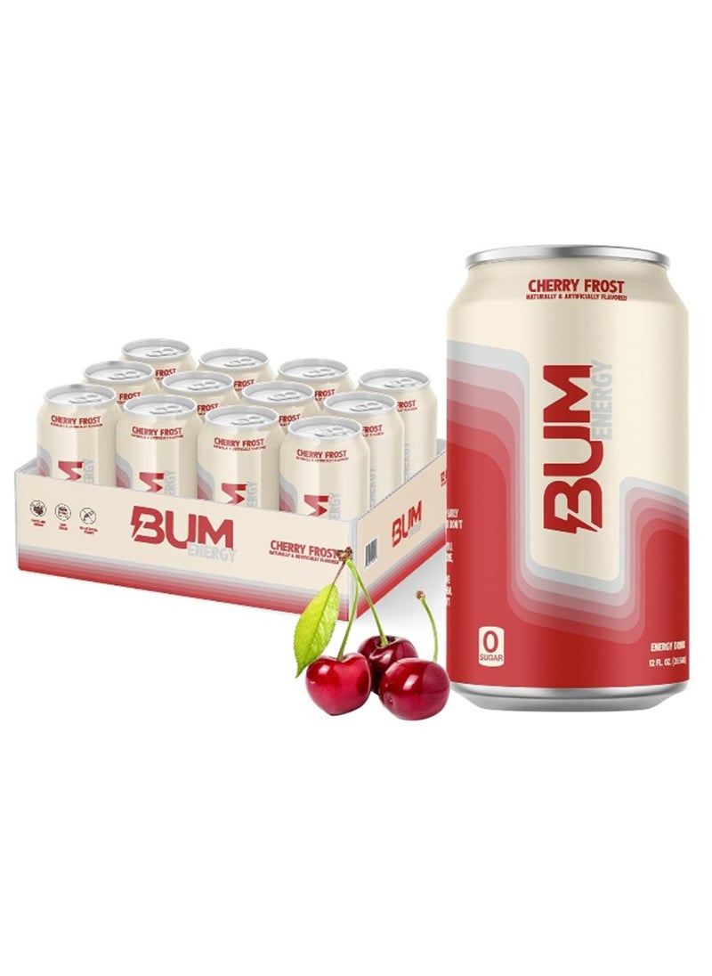 Sugar Free Energy Drink Cherry Frost - 12 pcs