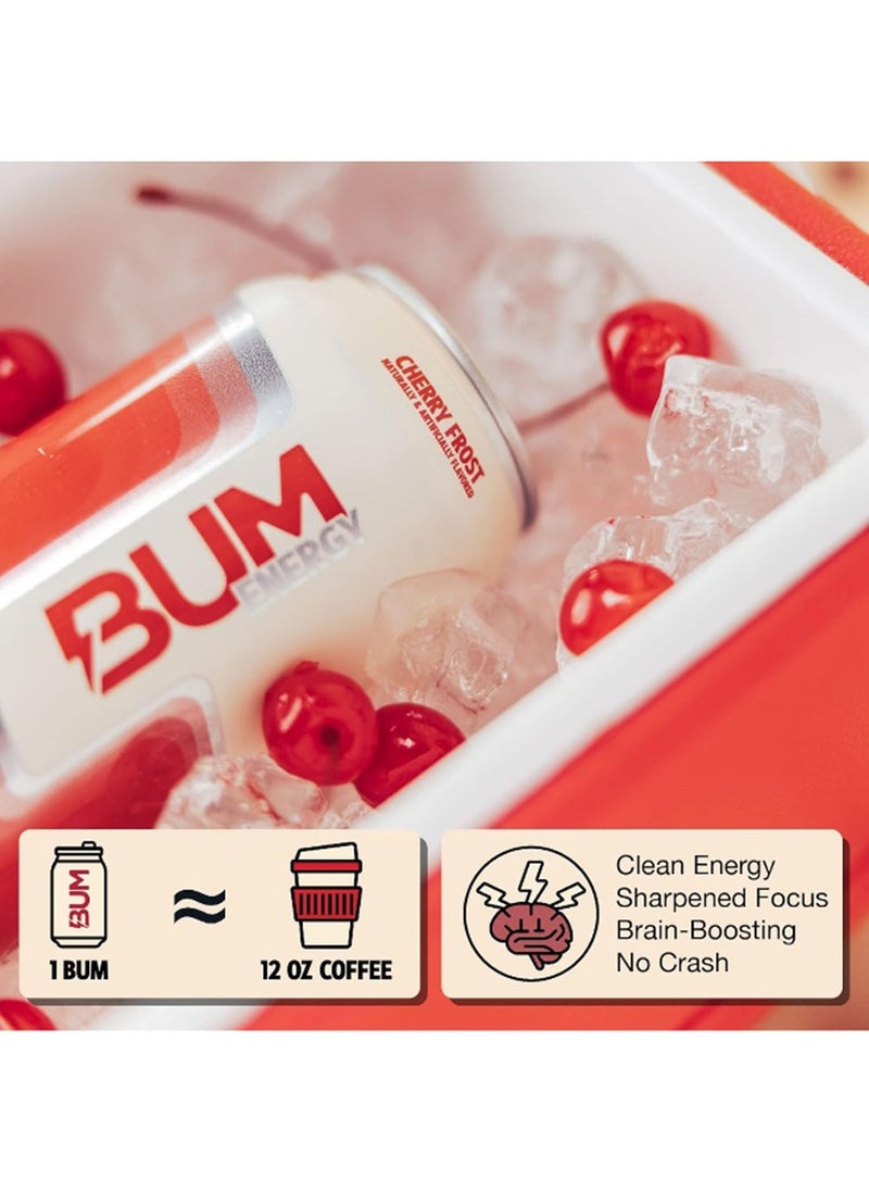 Sugar Free Energy Drink Cherry Frost - 12 pcs