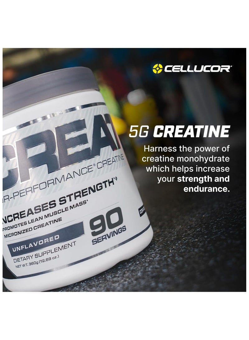 Cor-Performance Creatine Monohydrate for Increases Power, 306g, 90 Servings