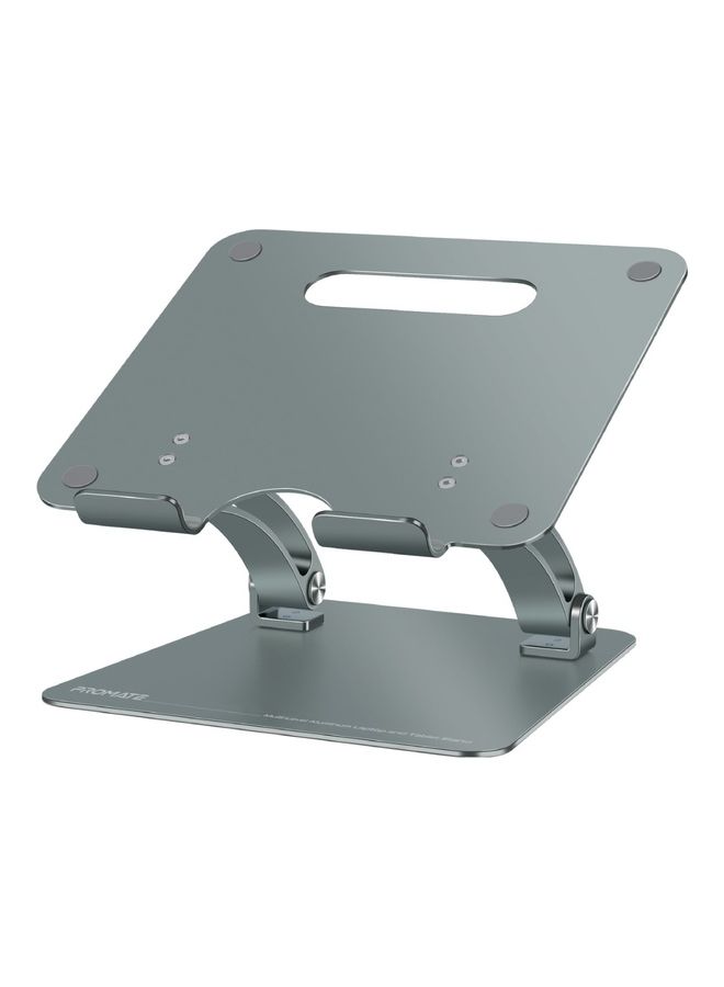 Laptop Stand With Silicone Grip Silver