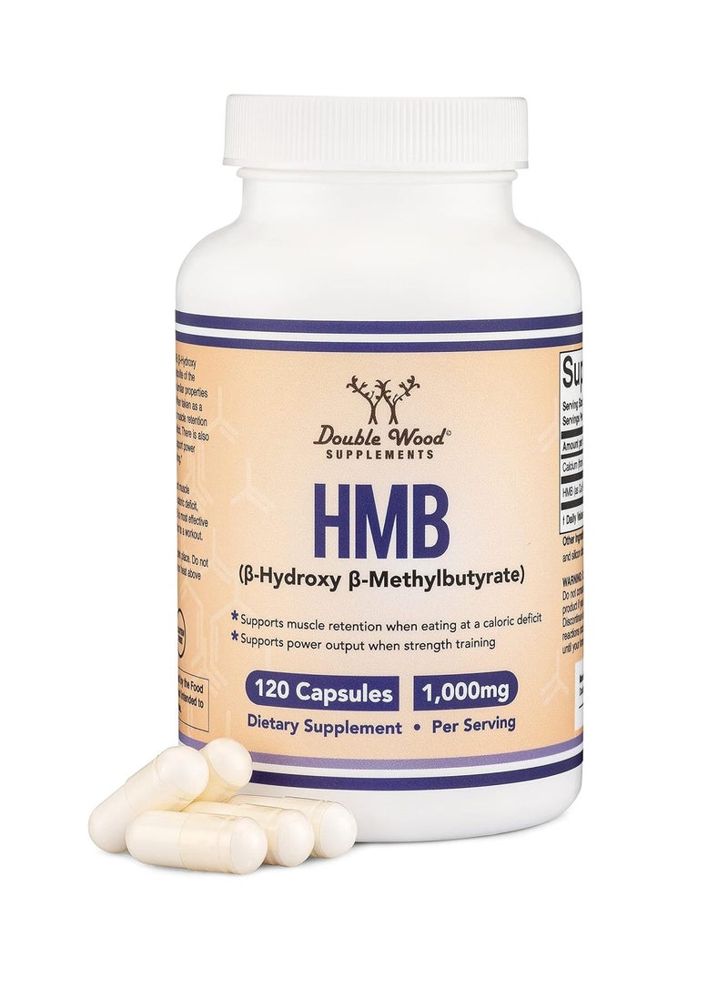 HMB Supplements 500 mg 120 capsules