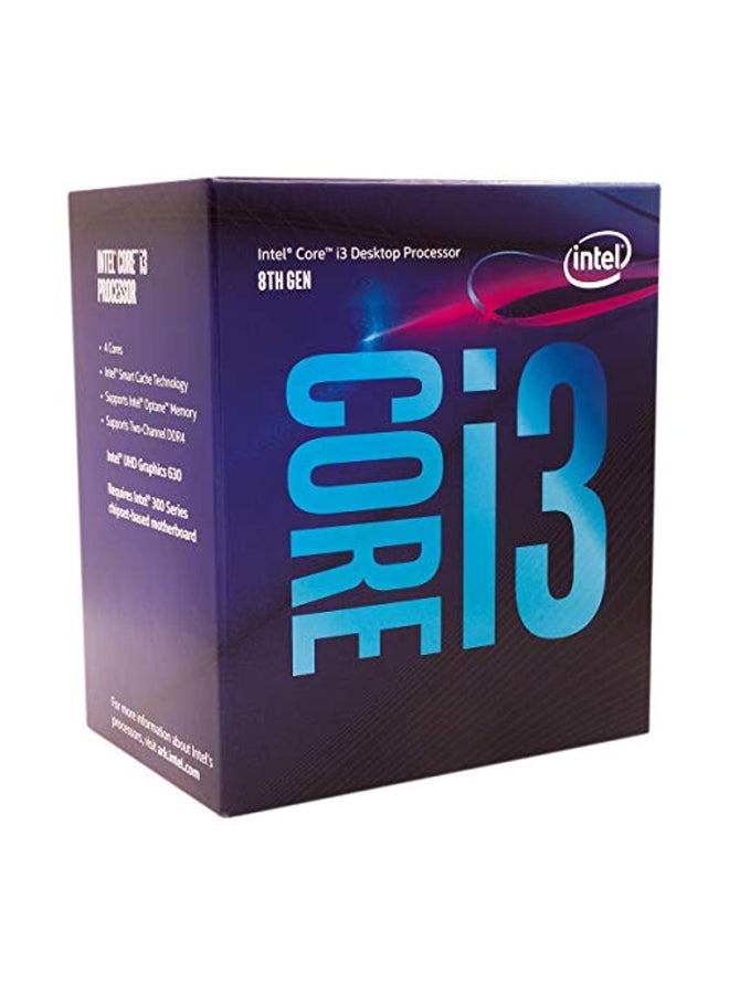 8th Gen Core i3 Turbo Desktop PC Processor Black