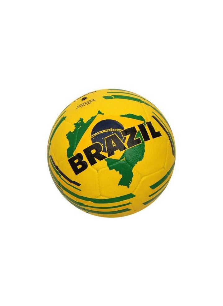 NIVIA COUNTRY COLOR MOLDED FOOTBALL SIZE 5- BRASIL