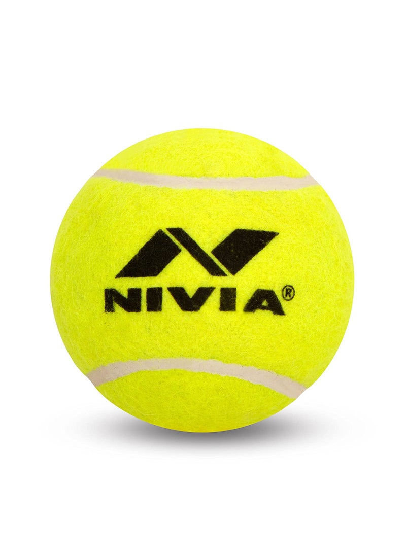 NIVIA TENNIS BALL Heavy Weight YELLOW LAWN-TENNIS BALL MULTI PURPOSE BALL