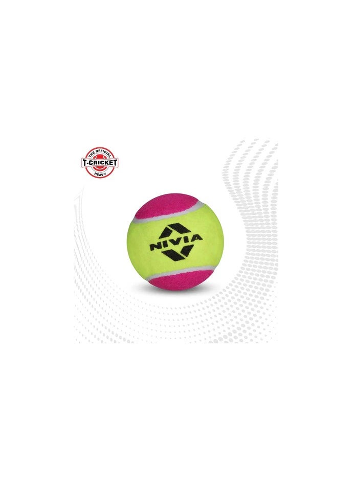 NIVIA TENNIS BALL HEAVY WEIGHT MULTI COLOUR LAWN-TENNIS BALL MULTI PURPOSE BALL